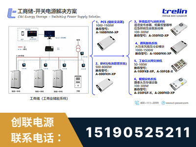 阜康-工商储-开关电源解决方案